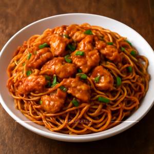 Schezwan Chicken Noodles