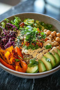Seasonal Fruit & Quinoa Salad