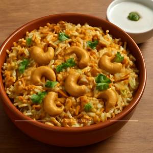 Kaju biryani