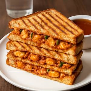 Paneer Schezwan Grilled Sandwich