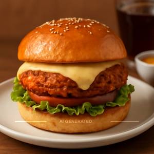 Tandoori Cheese Burger