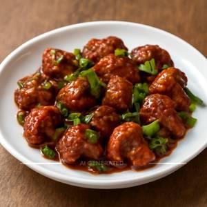 Mushroom Manchurian Dry