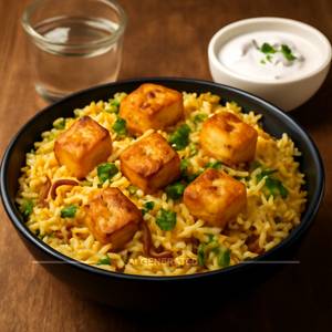 Paneer biryani