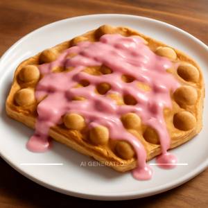 Bubble Gum Choco Waffle
