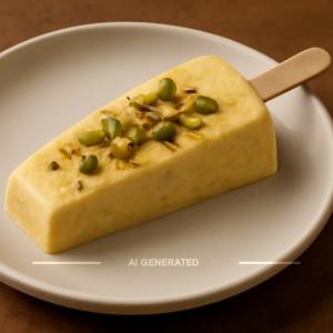 Kesar Pista Slice Kulfi