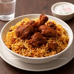 Mutton Ghee Roast Biryani