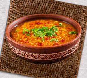 Pesarpappu tomato dry