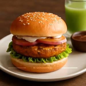 Aloo Tikki Supreme Burger