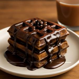 Chocolate Waffle Cake [Triple]