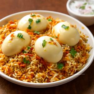 Egg Biryani Full 2 Eggs
