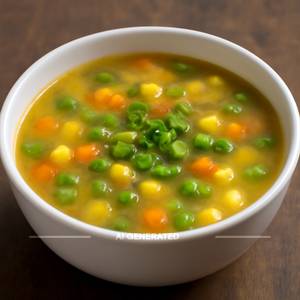 Veg corn soup
