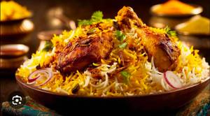 Chicken biryani 1pc