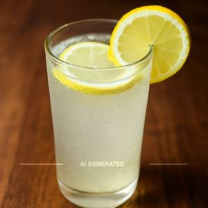 Fresh lemon soda