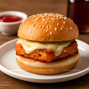 Paneer Cheese Burger