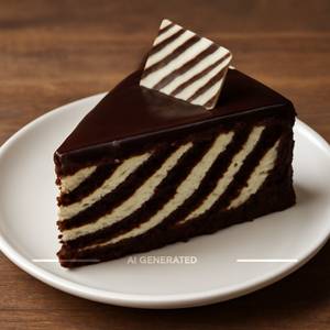 Chocolate zebra cake