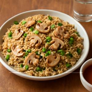 Mushroom fried rice