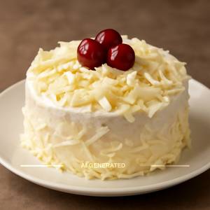White Forest Cake