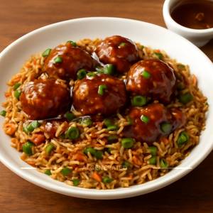 Manchurian Fried Rice (full)
