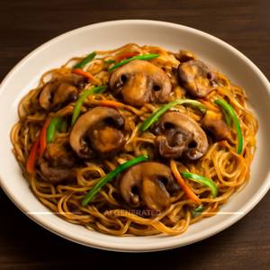 Mushroom Chowmein