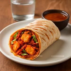 Jain Grilled Paneer Wrap Best Seller