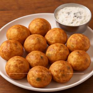 Ghee Pesara Gunta Punugulu [12 Pieces]
