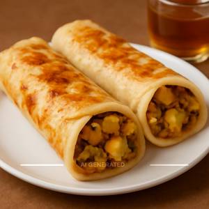 Double aloo roll