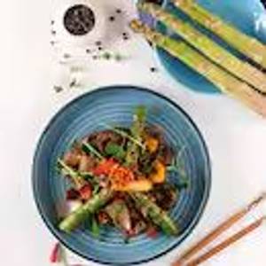 Sichuan Pepper Lamb With Asparagus