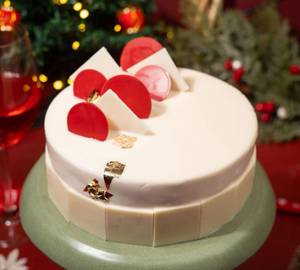 Litchi Rosemilk Delight Cake 1/2 Kg