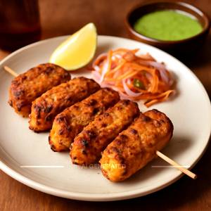 Soya Chaap Achari Tikka