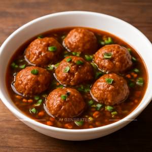 Veg Balls In Hot Garlic Sauce