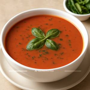 Tomato & Basil Shorba Soup