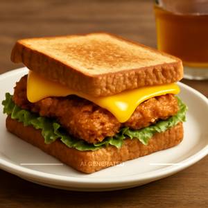Cheese chicken sandwich