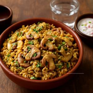Mushroom Biryani