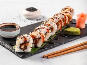 Pulled Chicken Teriyaki Roll