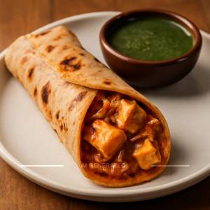 Paneer Makhani Roll