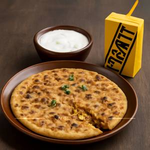 Gobhi Paratha+ Curd +Frooti (125 Ml Pack))