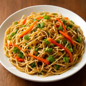 Veg Garlic Hakka Noodles
