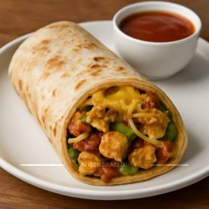 Veg paneer cheese wrap