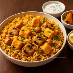 Paneer Mushroom Briyani (Pack of 4)                 