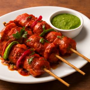Soya Chilli Tikka chaap 