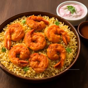 Prawns Biryani