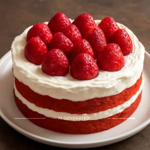 Strawberry Cake [450 Grams]