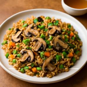 Mushroom Fried Rice