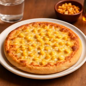 8" Corn Cheese Pizza
