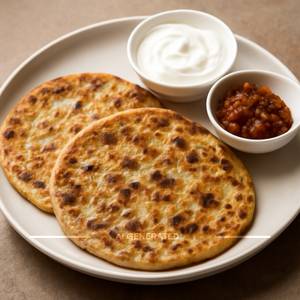 Paneer Pyaz Paratha