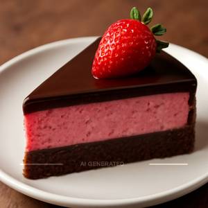 Strawberry Truffle Cake