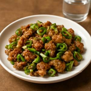 Green chilli chicken