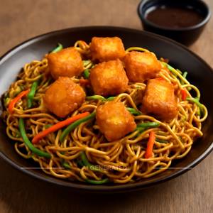 Crispy Paneer Noodles