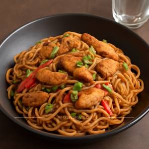 Schezwan Chicken Noodles