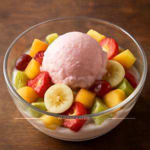 Fruit Salad Ice Cream